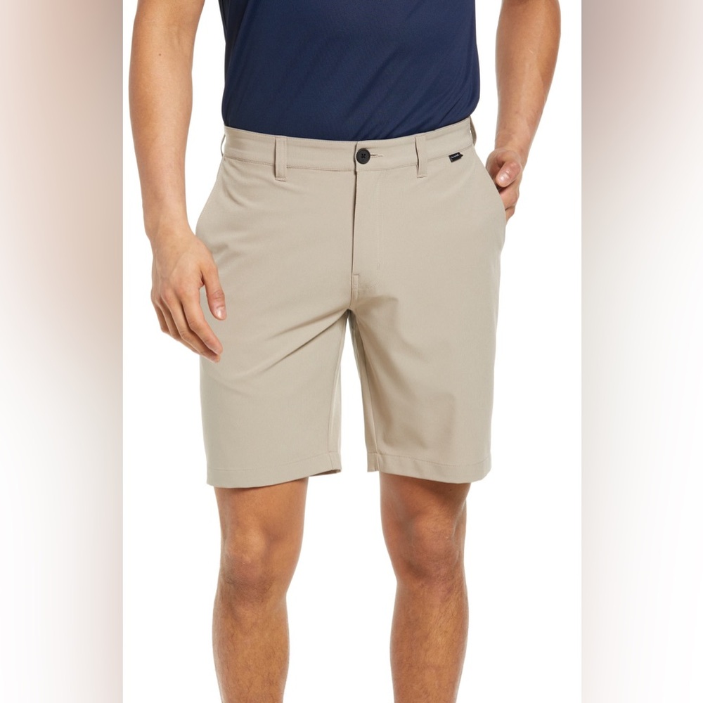 Travis Mathew Wanderlust Golf Shorts Khaki